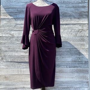 **CLEARANCE** Connected Apparel Dress Raspberry Purple SIze 12